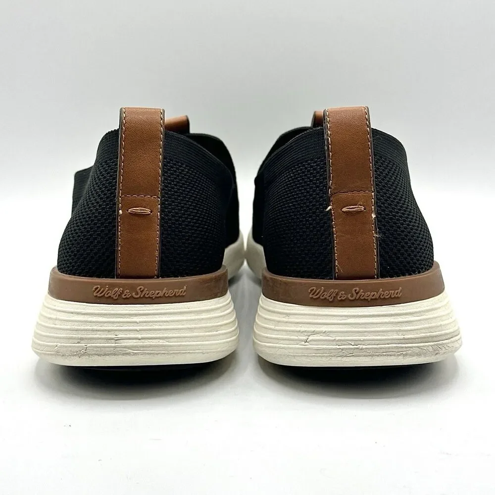 Wolf & Shepherd Shoes Swiftknit Derby Black Sneakers Comfort Mens Size 11